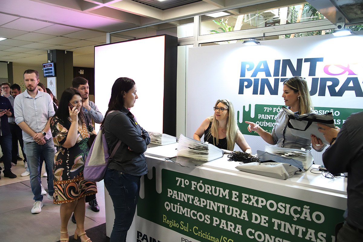 71º Fórum e Exposição Paint & Pintura de Tintas e Químicos para Construção - Região Sul