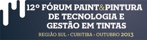 12º Fórum Paint Pintura de Tecnologia e Gestão em Tintas - Região Sul