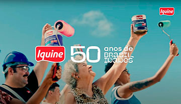 Em campanha criada pela Ampla, Iquine comemora 50 anos de existência e muita brasilidade